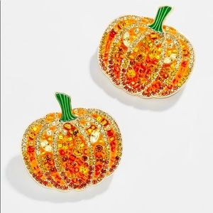 BaubleBar Pumpkin Earrings